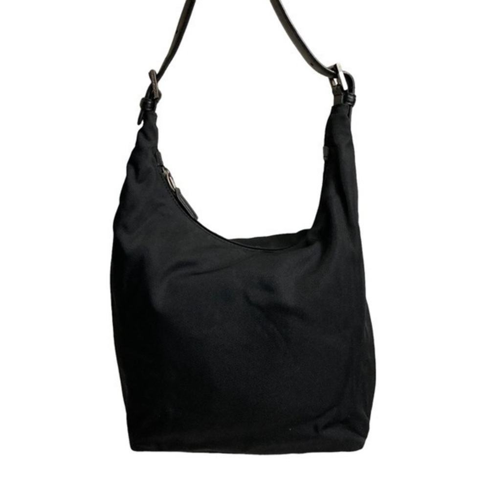 Coach vintage black nylon leather bag